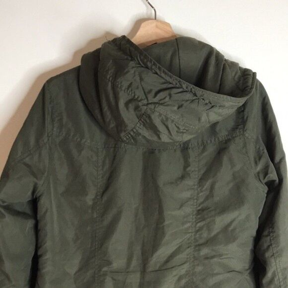 Sly military spirit of freedom parkas zip and buckle up jacket size medium - Picture 12 of 14
